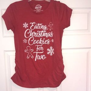 🤰Maternity Christmas t-shirt 🍪